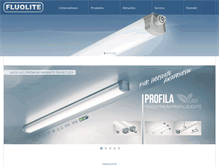 Tablet Screenshot of fluolite.de